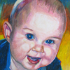 Peter; Oil Pastel; 24 x 18 inches;